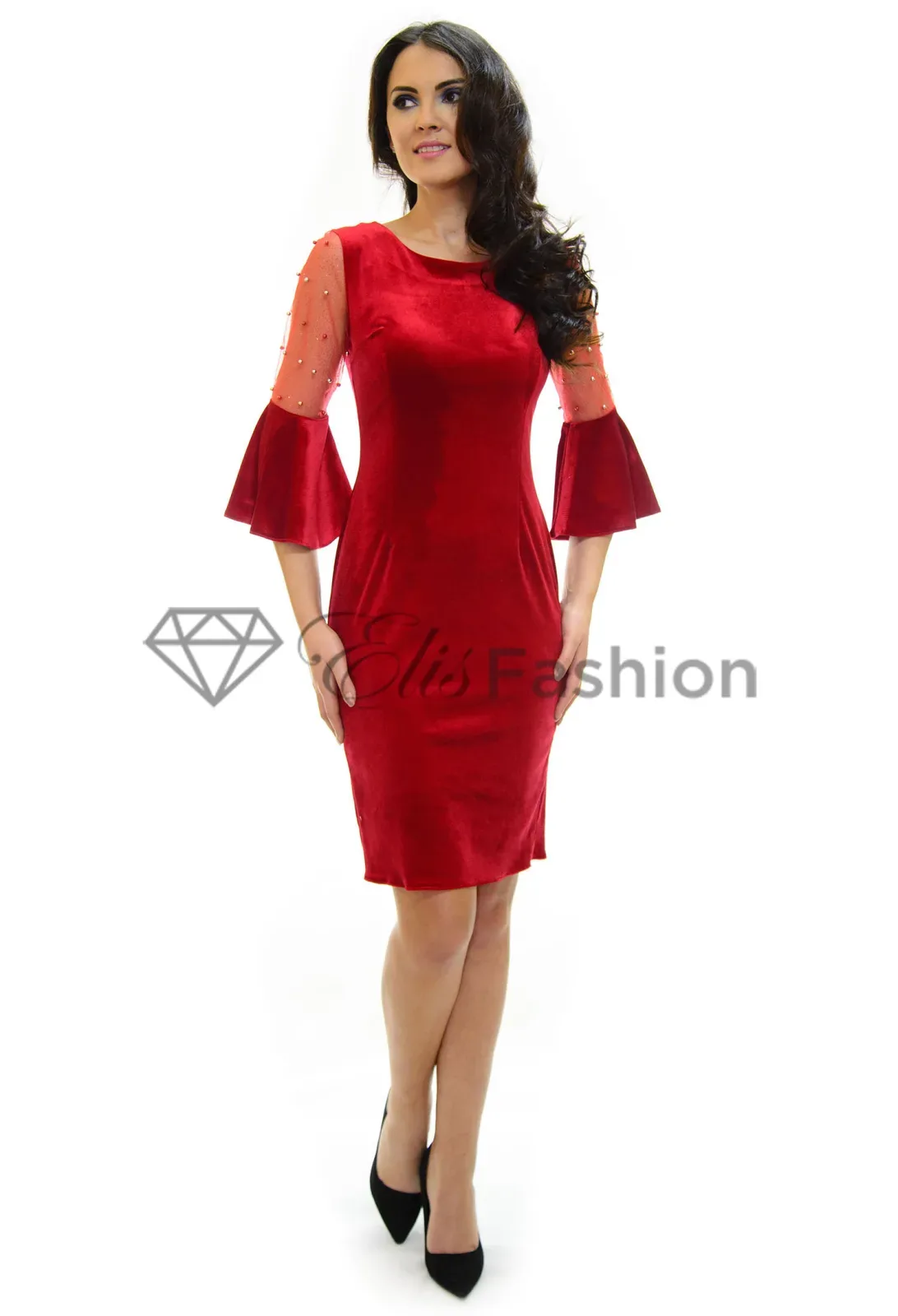 Rochie Perla Donna Rich Metal Red