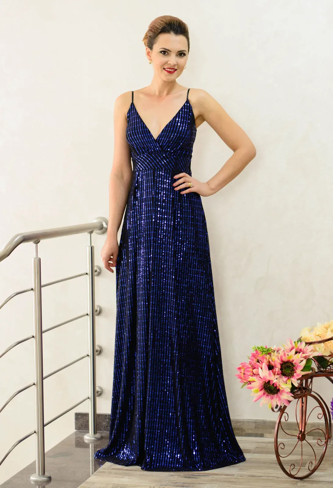 Rochie Sending Light DarkBlue