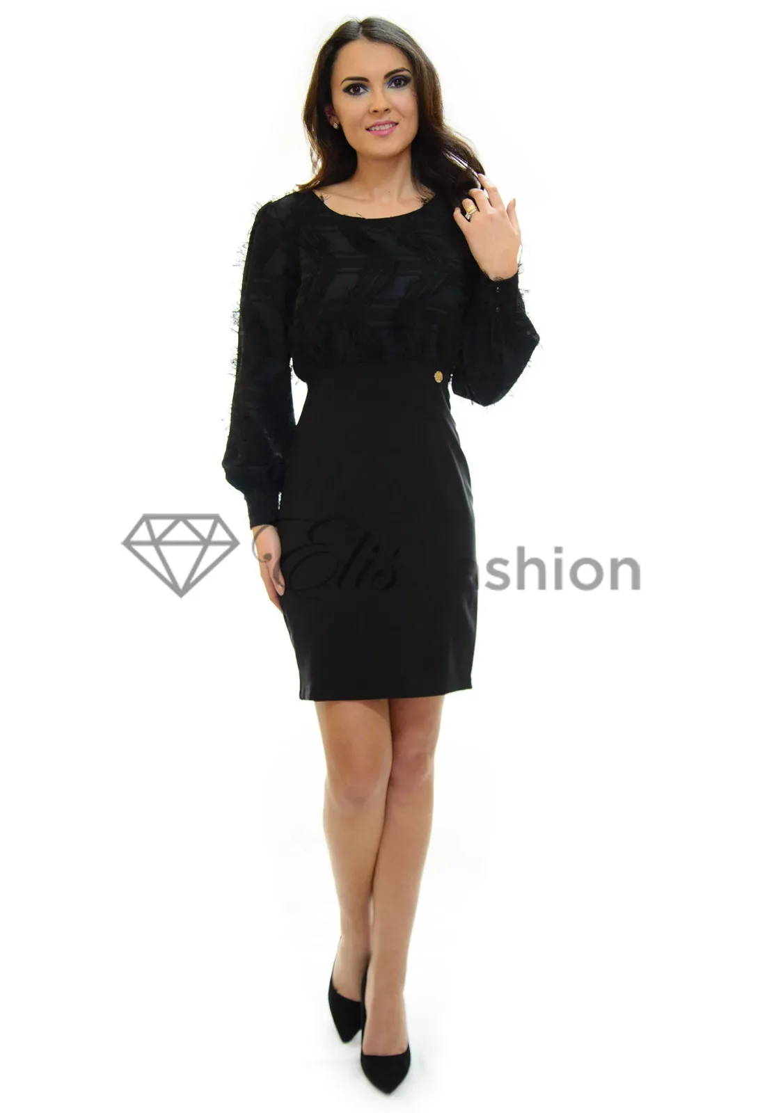 Rochie Plump Part Black