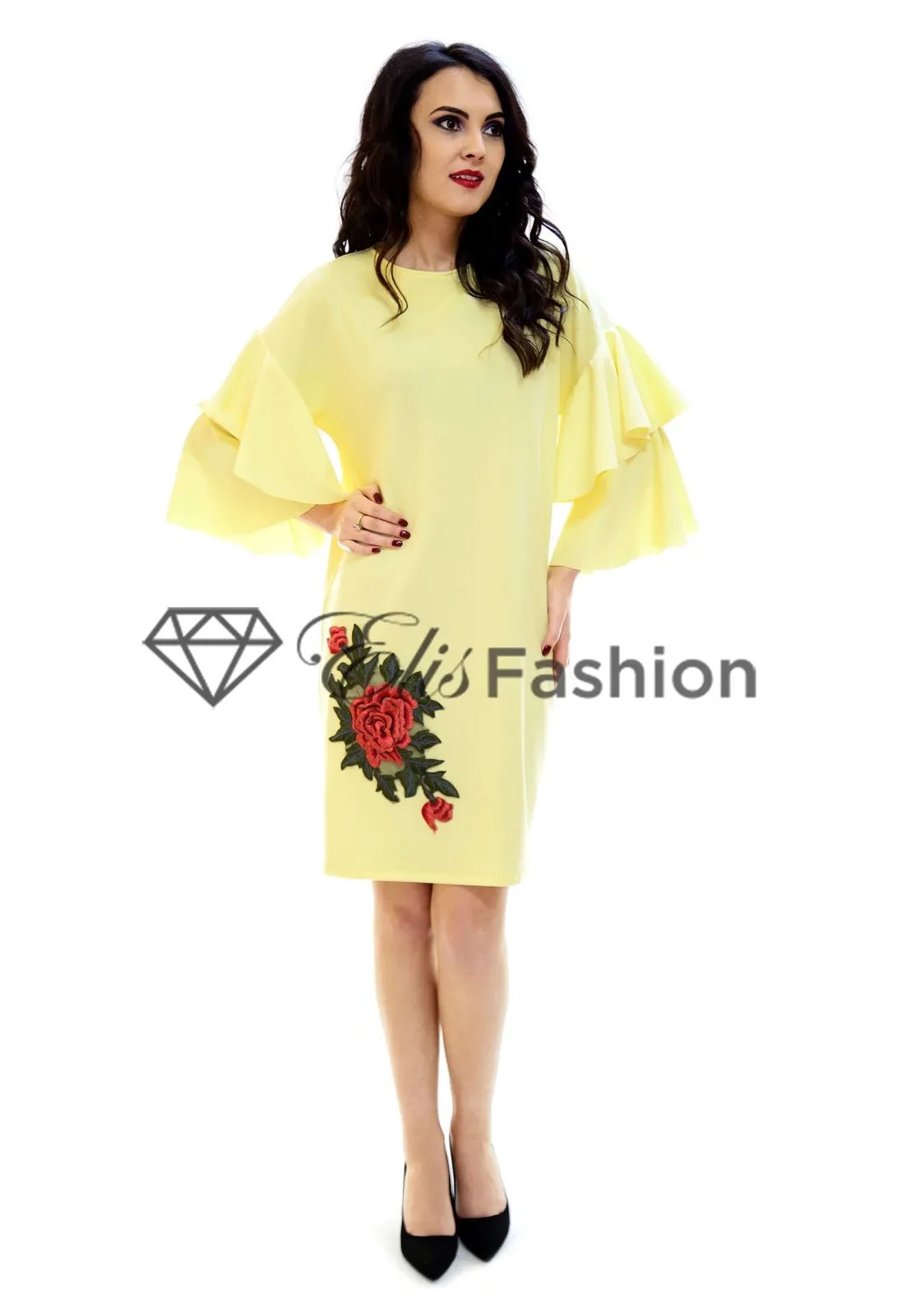 Rochie Feeling Loved Yellow
