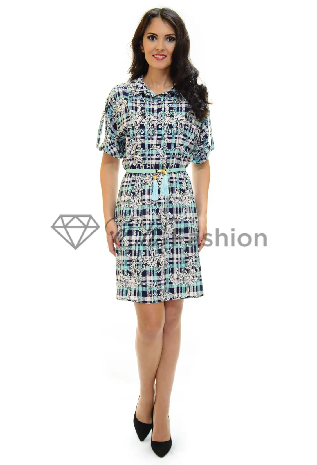 Rochie More True Mint