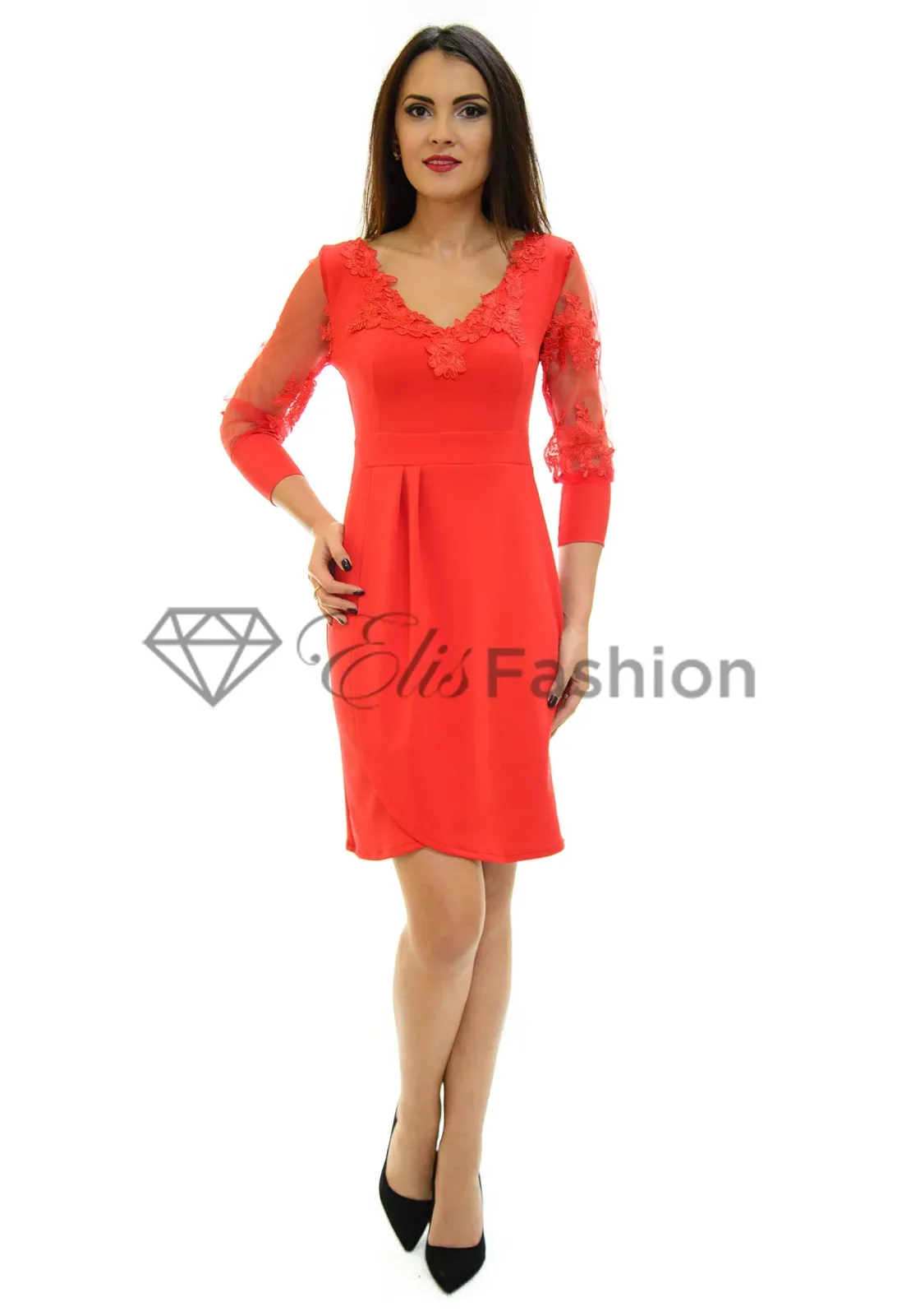 Rochie Fatale Disposition Red