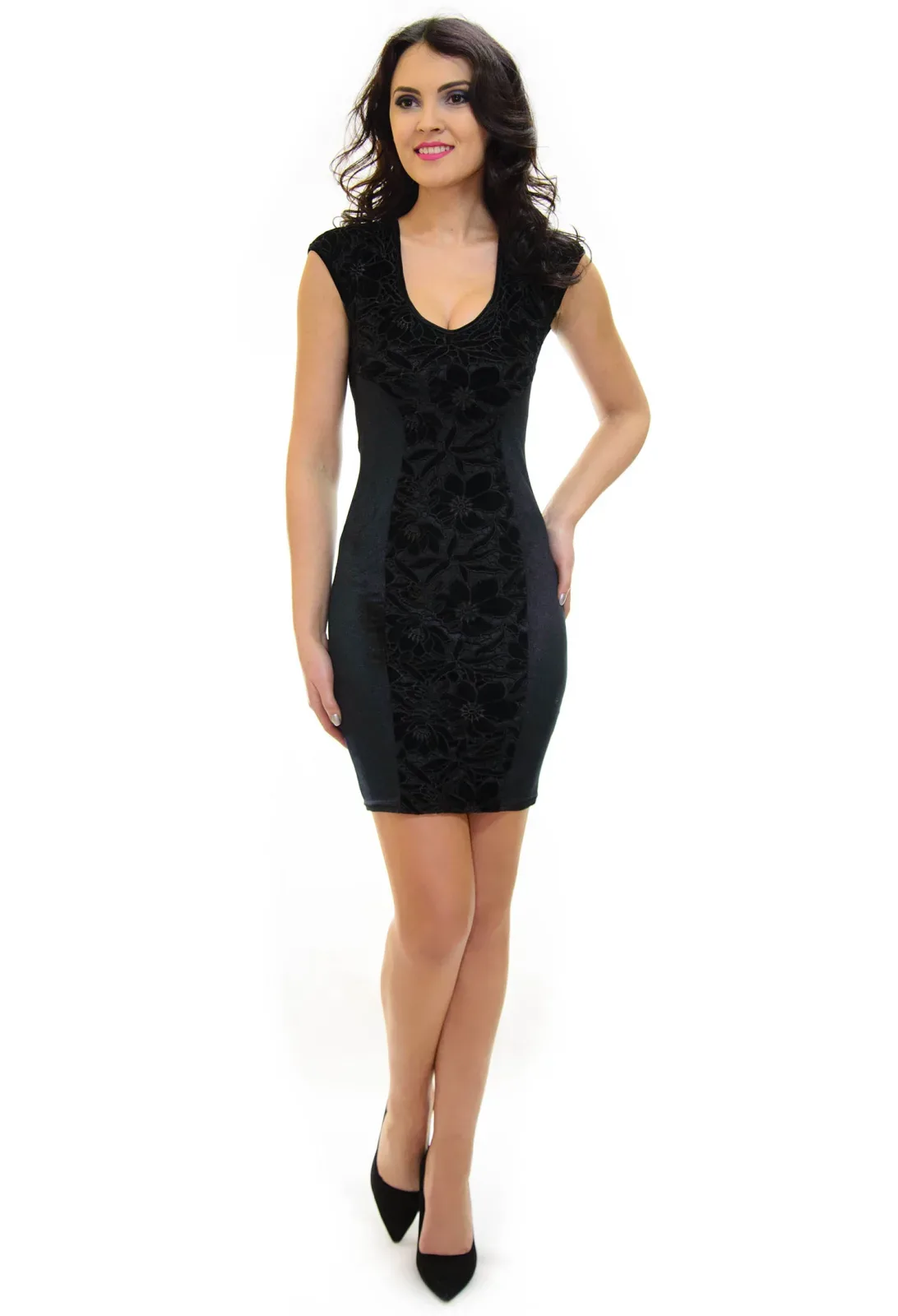 Rochie Ella Collection Flirty Night Black